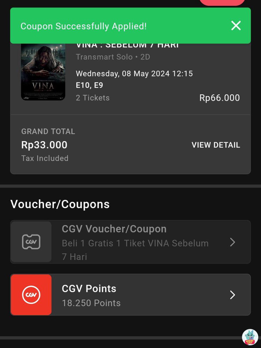 info film VINA b1g1 di cgv pake kode VINA, exhuma pake kode PAMYO