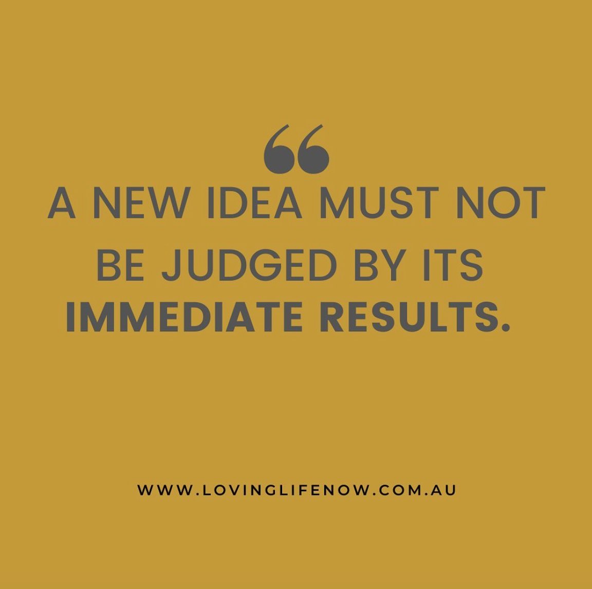 A new idea must not be judged by it's immediate results
-
-
#LivingLovingLife
#OnlineIncomeOpportunity #WorkFromAnywhere #OnlineBusinessSolution
#SimonAndLeeAnne #LifestyleLoveAndBeyond
#LaptopLifestyle #PortableOnlineBusiness
#SimonHaggard #LeeAnneHaggard #LovingLifeNow