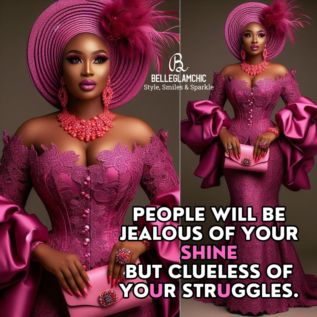 Your journey is unique, and not everyone will understand it. Keep shining, regardless of the shadows others cast.

Smash the like button and follow @belleglamchic for more.

#EmbraceYourJourney #ShineBright #PositiveVibes #OvercomeStruggles #StayFocused #KeepShining #Resilience