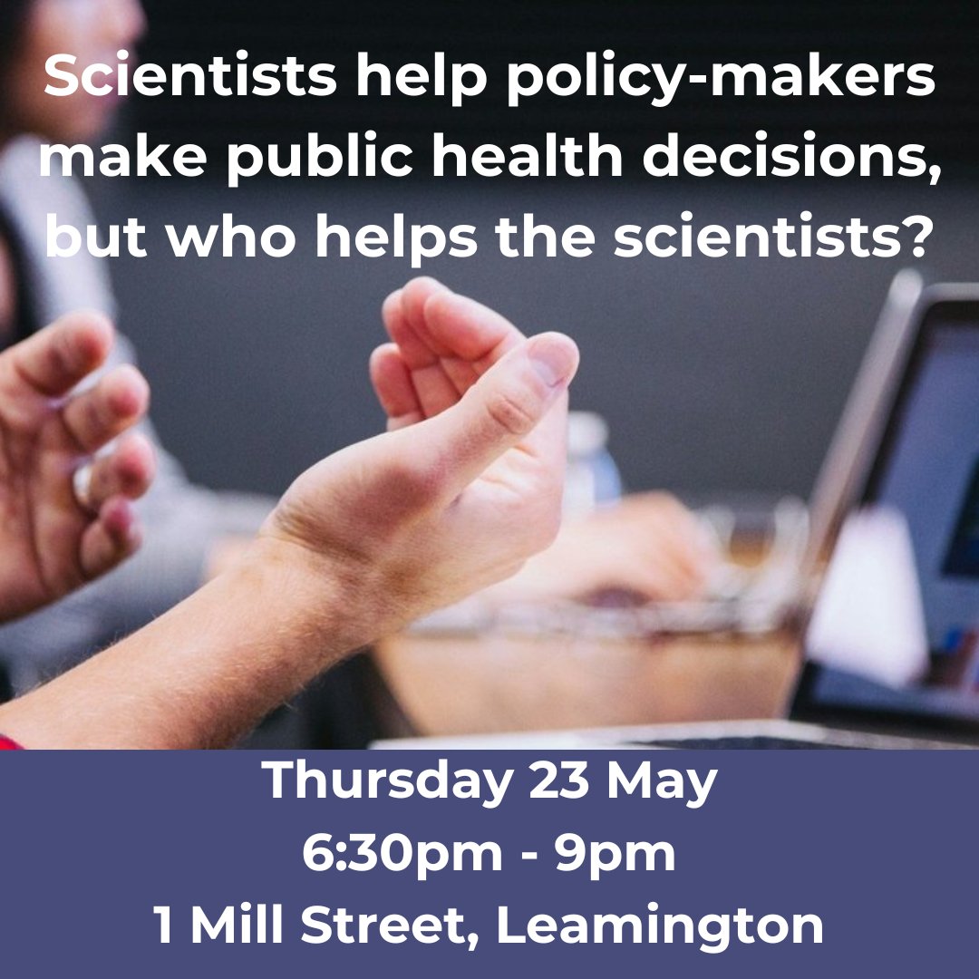 This event will share the story of a Patient and Public Involvement (PPI) Group, who have been working with researchers from Warwick Medical School, Warwick Mathematics Institute, and Oxford University. Tickets are free. Find out more here: bit.ly/3wk9W0z