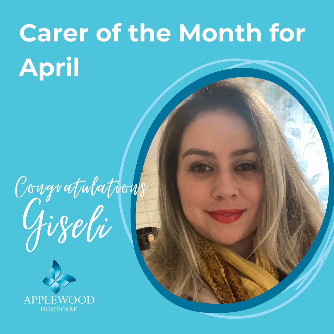 Congratulations Giseli, you are carer of the month for April! 💙 

#carerofthemonth #employeeofthemonth #April #homecareassistant #homecare #homecareagency #congratulations #dublin #terenure