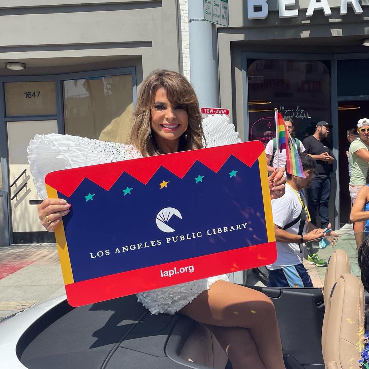 @EPLdotCA @EdmontonOilers @LAKings Congrats on the win @EPLdotCA and @EdmontonOilers! 
Thankful that @PaulaAbdul still loves @LAPublicLibrary 📚❤️