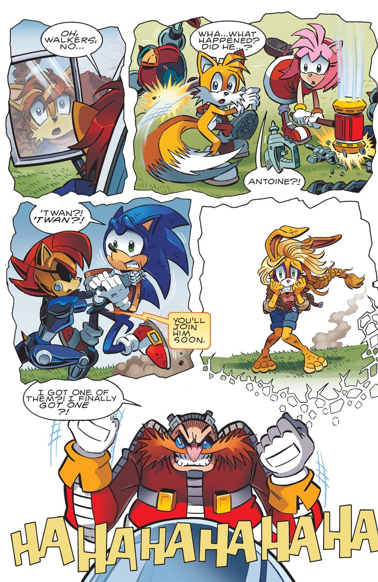 Sonic The Hedgehog 234# 
Escritura: Ian Flynn 
Arte: Steve Butler 
#SonicTheHedgehog #EliasAcorn #ArchieSonic #ArchieSonicComics #SonicArchie #SonicArchieComics #Sonic #SonicComic #SonicComics