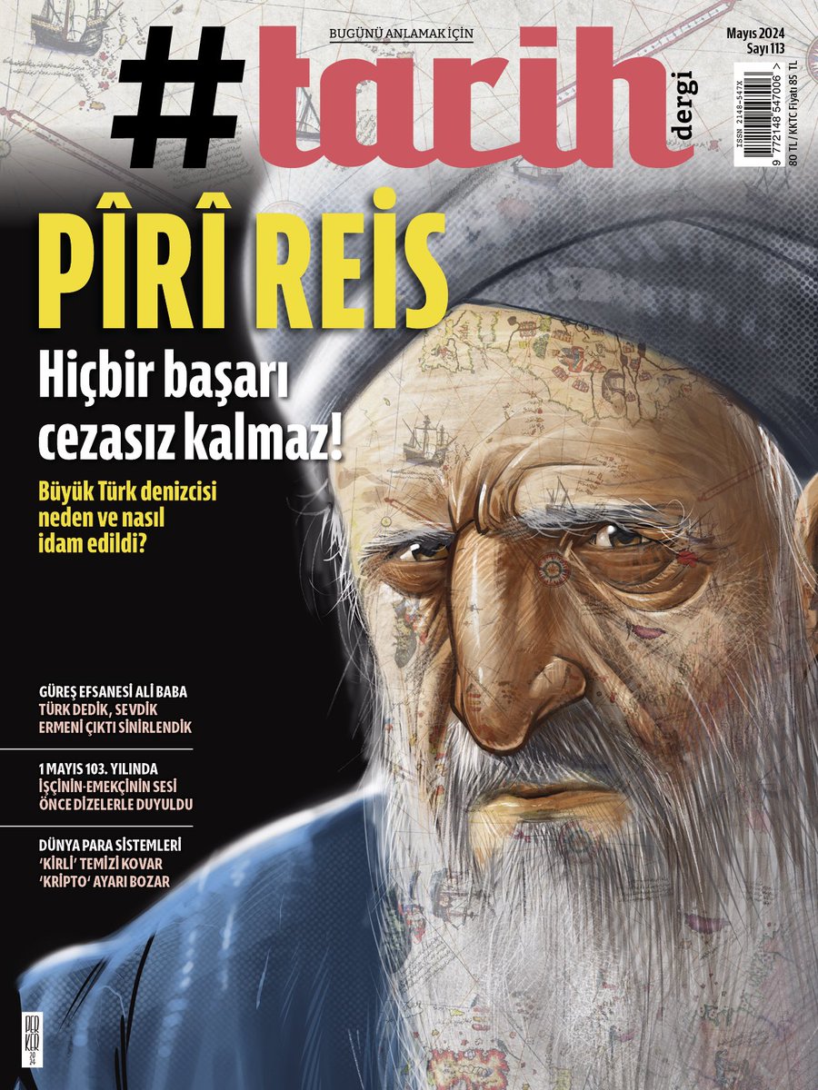 #tarih Mayıs sayısı bugünden itibaren tüm Türkiye’de bayide ve web sitemizde satışta! 

Kapak çizimi: Kutlukhan Perker