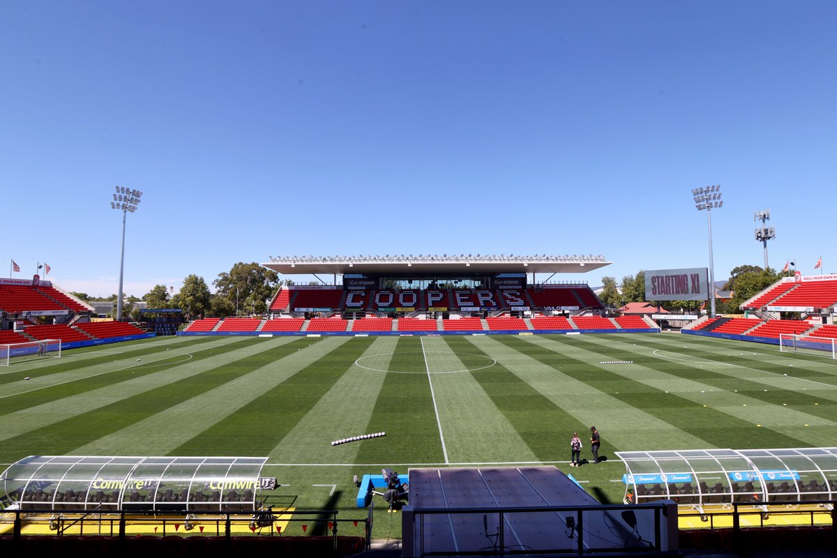 Coopers Stadium has been voted the best stadium of the 2023-24 A-League Women's season by the players! 🏟️ The overall quality of the Coopers Stadium pitch scored a perfect 5/5 rating, while the average atmosphere scored 4.8/5 👏 📰 pfa.net.au/news/coopers-s… #SupportingThePlayers