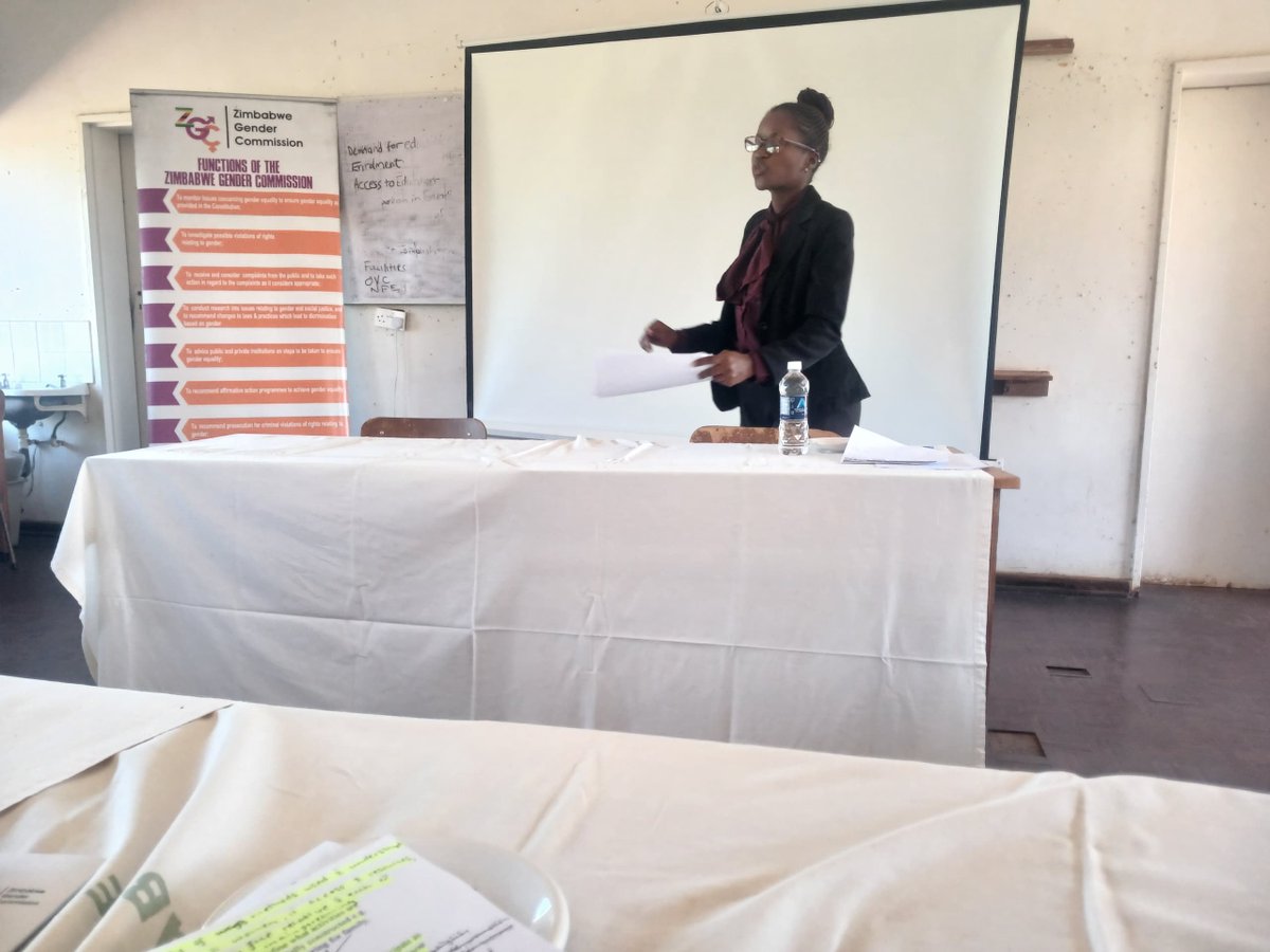 Making strides in Matabeleland! #ZGCMatabeleland Region conducted training on Gender and Sexual Harassment for Public Service Commission staff at Inyathi Institute. Together, we're promoting awareness and fostering a workplace culture of safety and equity. #GenderEquality