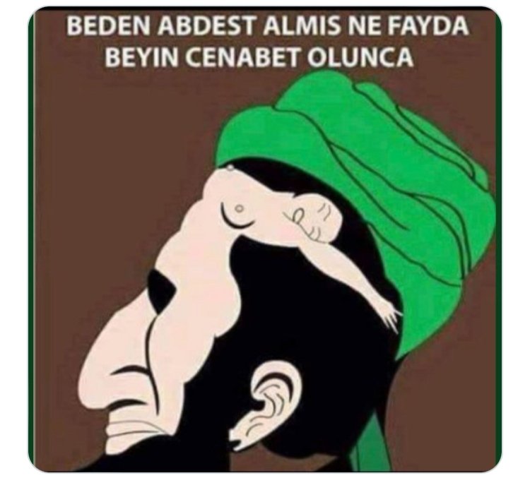 @ismailaskan01 @Uzaktan_Gelen_ Git beynine abdest aldır