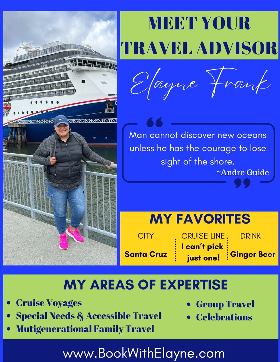 #GlobalTravelAdvisorDay.  As we look forward to the year ahead, I encourage everyone to dream BIG & create your travel bucket list TODAY.  Start checking off those boxes, as life is short and tomorrow is not promised.   #wanderlust #fantabulesstravel #vacation #travel #traveler