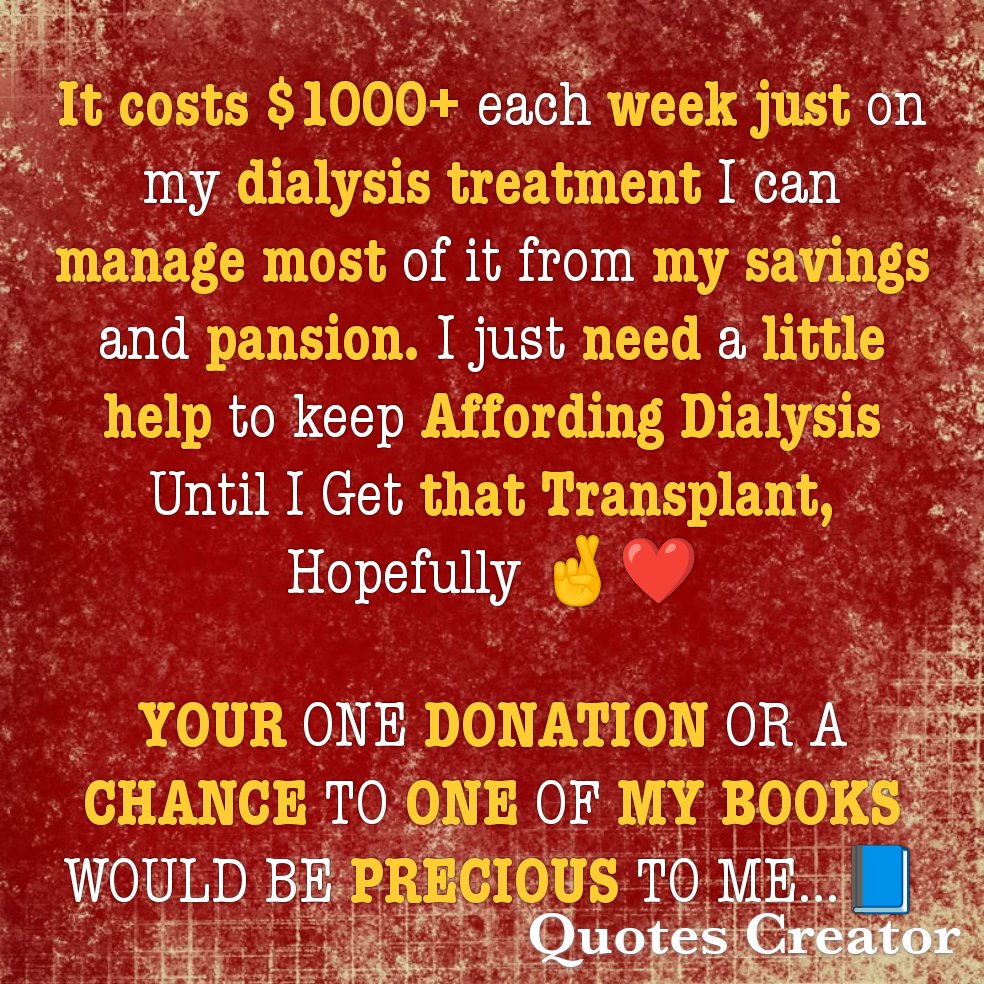 MY LIFE STORY☺️ salvagewrites.blogspot.com/2022/08/help-m… . HELP ME EARN MY TREATMENT . BOOKS 📚 amazon.com/stores/W.-Salv… No-one has ever became poor by giving... DONATE❤️ ☕☕☕☕☕ buymeacoffee.com/HelpTristian . paypal.me/HelpTristian Thanx 🙏