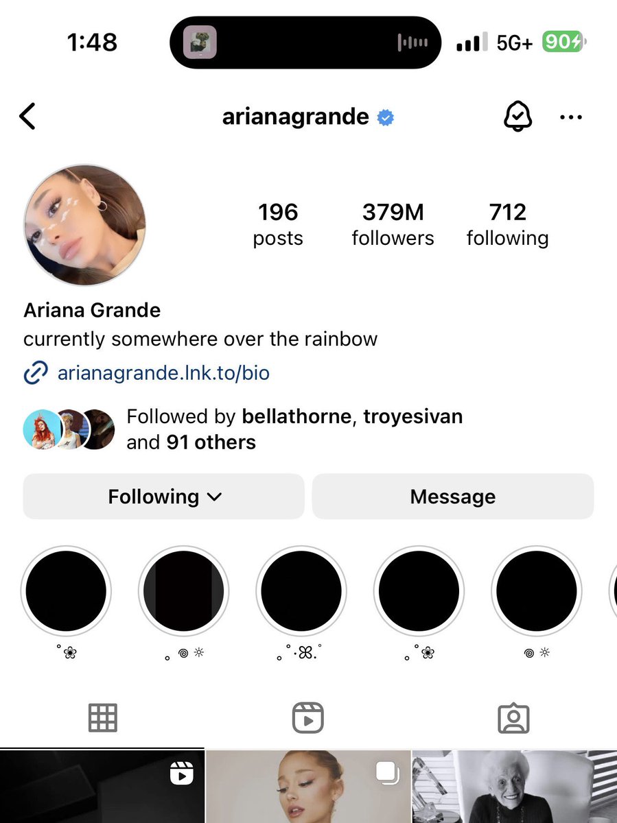 SHE CHANGED IT FROM GLINDA?? #arianagrande #wickedmovie #trending #eternalsunshine