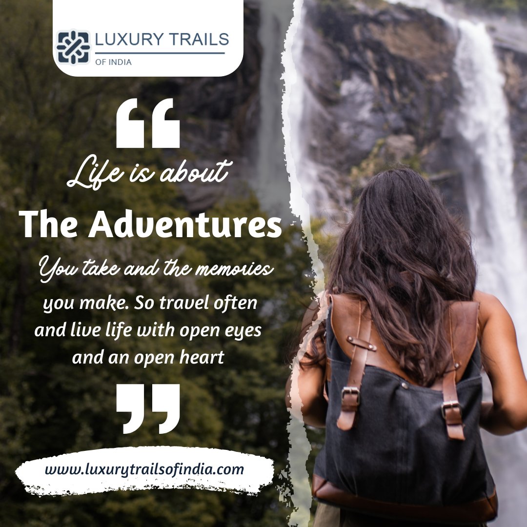 Travel Quote Of The Day!

🌐luxurytrailsofindia.com

#luxurytrailsofindia #travelquotes #travel #travelphotography #wanderlust #travelquote #travelinspiration #quotes #travelblogger #traveltheworld #travelquotestoliveby #quoteoftheday #travelinstyle #traveling #traveladdict
