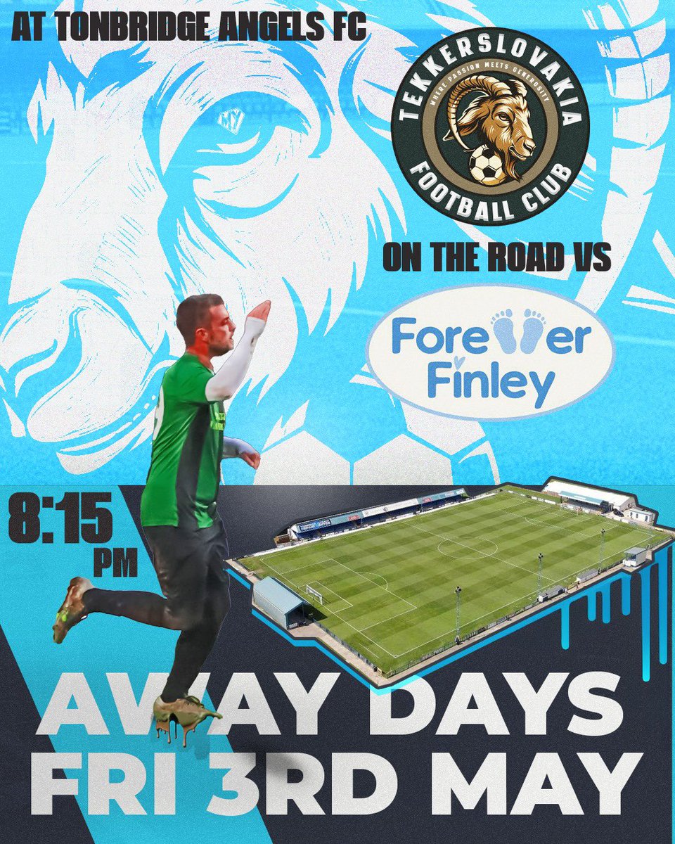 TOMORROW We take the long trip up to Kent to face Forver Finley Fc We are playing at our first ever step 2 ground in Tonbridge Angels Fc 8:15 Pm kick off Taking a squad of 15 to Kent on a Friday night WHAT A CLUB 💚🐐💚🐐💚 UP THE GOATS 🐐🐐