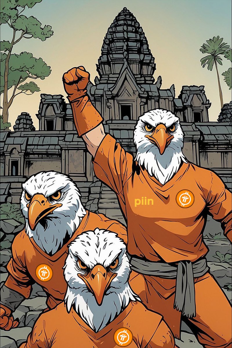 it doesn’t matter how strong the opposition is. 
​it doesn’t matter how fearsome the world is, 
​it doesn’t matter how cruel the world is… 
​fight!
​
​🌎 #Piin  #πeagle  #π🦅