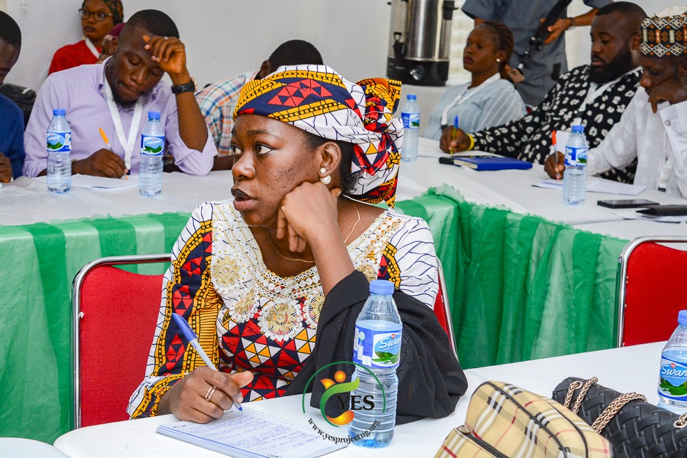 Delivering her welcome remark, the Board Chair of YES Project and the immediate past country director of ActionAid Nigeria, Madam Ene Obi charged the participants of the Youth in Democratic and Inclusive Governance (Y-DIG) workshop, to be more patriotic to the Nation. @LEAPAfrica