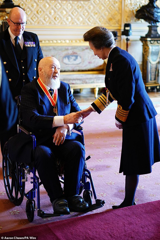 Congratulations to Sir Michael Eavis who received his knighthood for services to music and charity from HRH The Princess Royal at Windsor Castle. He founded Glastonbury Festival in 1970, the world's largest greenfield festival. 👏❤️