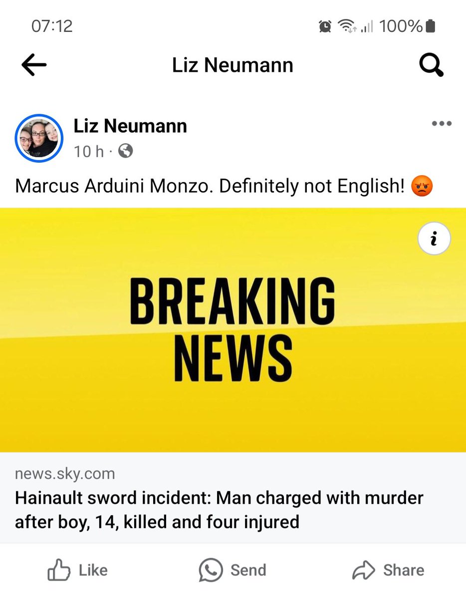 Oh, the fucking irony...

#MarcusAurelioArduiniMonzo 
#HainaultAttack