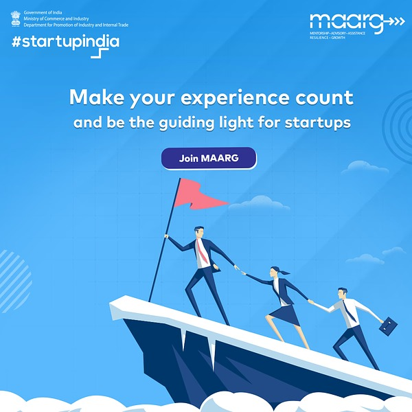Your experience can shape a brighter future. Become a mentor and empower aspiring entrepreneurs with your wisdom and guidance.  Join now: bit.ly/3IgTQq3 #StartupIndia #Startups #IndianStartups #Maarg #MaargMentors #Mentors #StartupMentors #StartupSupport