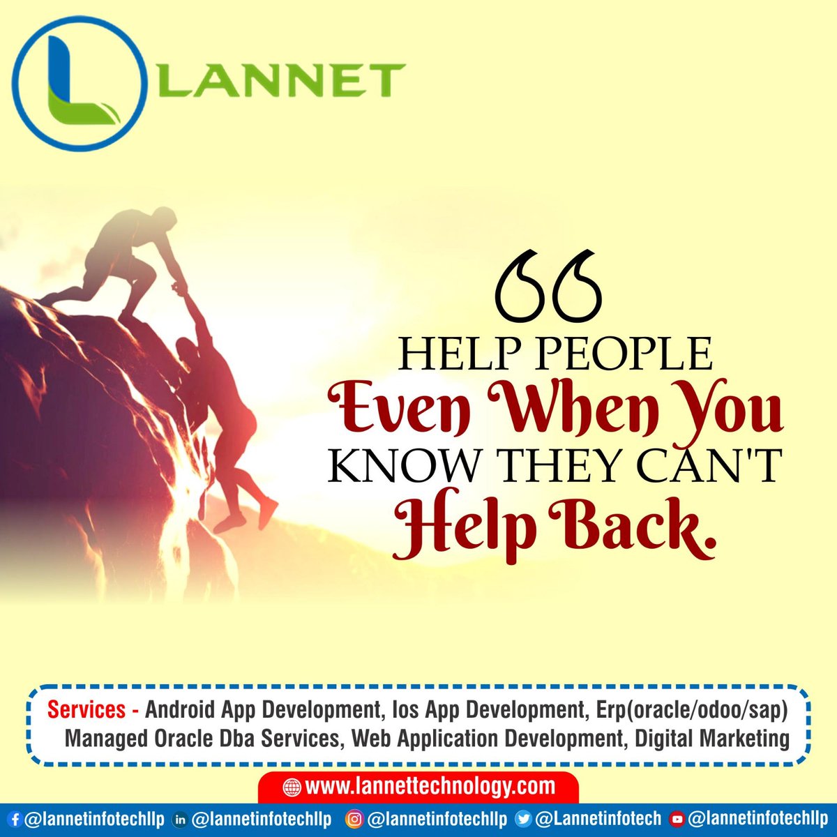 'Helping people, even when you know they can't help back, is a true testament of kindness and humanity. Let's strive to make a positive difference in the lives of others, one act of compassion at a time.' #KindnessMatters #HelpingOthers