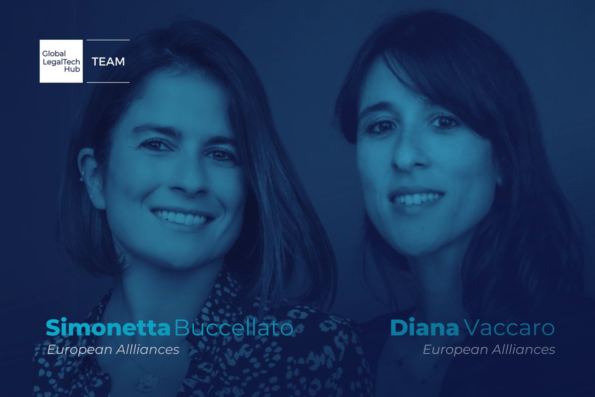 📣 We're happy to announce the appointment of Simonetta Buccellato and Diana Vaccaro as Alliance Ambassadors in Europe! Both are lawyers and co-founders of @Lextranslate, a legal translation company that transcends borders and languages. Read more 🔗 hublegaltech.com/post/glth-anno…
