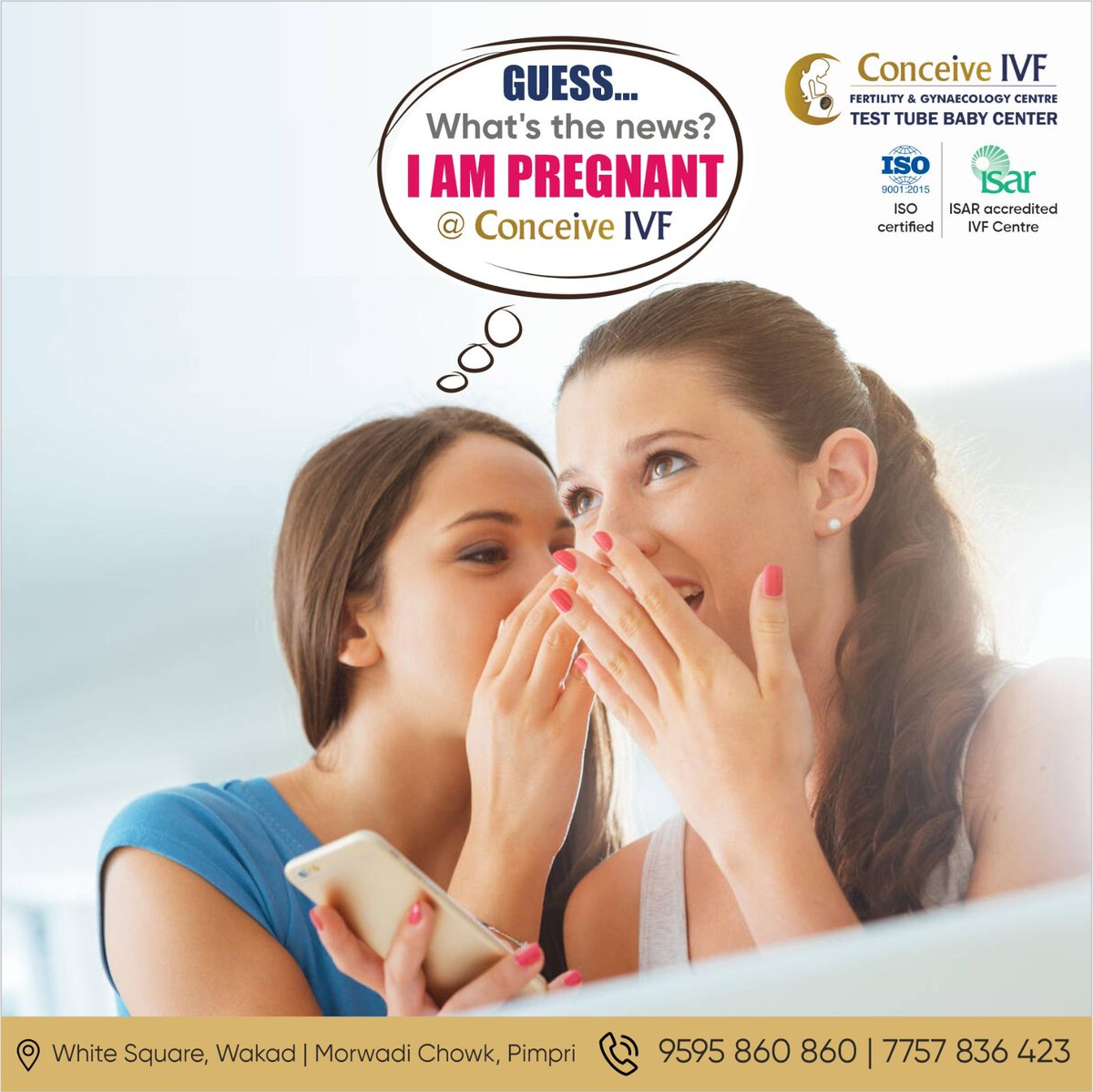 Consult the best healthcare professionals at Conceive IVF if you're considering getting pregnant and worried about how your lifestyle choices may affect your fertility. 
#ConceiveIVF #InfertilitySupport #punetimesmirror #GynecologicalHealth #ivf #fertilitytreatment #womenhealth