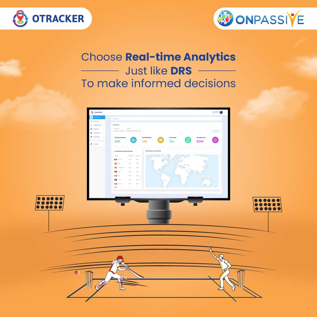 Elevate your decision-making process with real-time analytics and steer your business towards success.

#ONPASSIVE #TheFutureOfInternet #OTRACKER #WebAnalytics #DataAnalytics #UserAnalytics