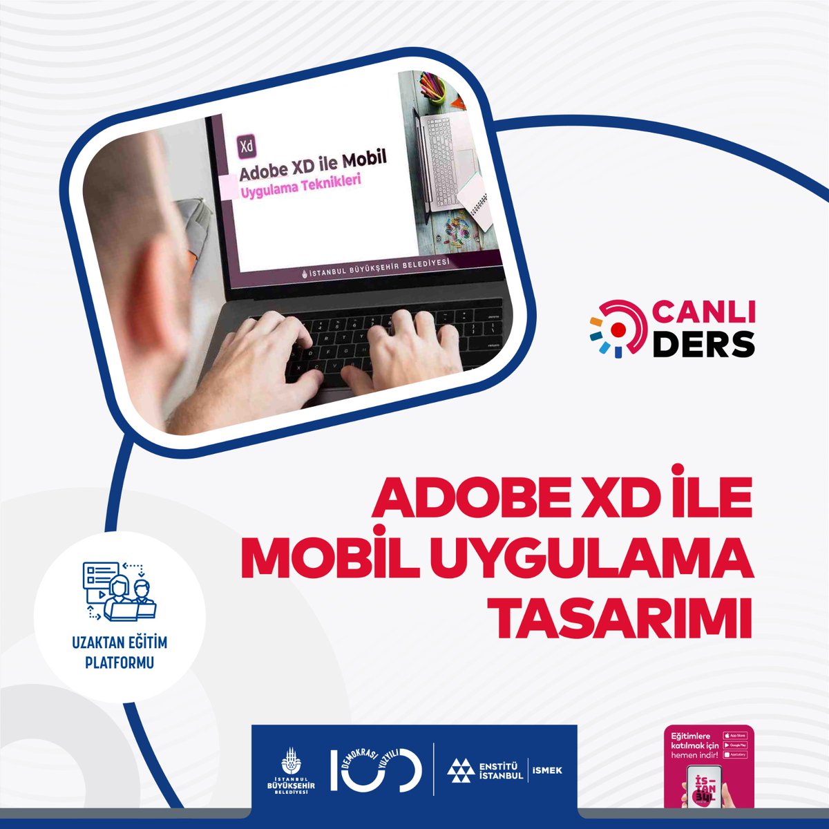 Uzaktan Eğitim Merkezimizde;
📌 Temel Bağlama (Bağlama Düzeni)
📌Gayrimenkul Mevzuatı
📌Adobe XD ile Mobil Uygulama Tasarımı
📌Yabancılar İçin Türkçe A1-A2 Seviyesi Konuşma Kulübü
Programlarına başvurular açıldı.