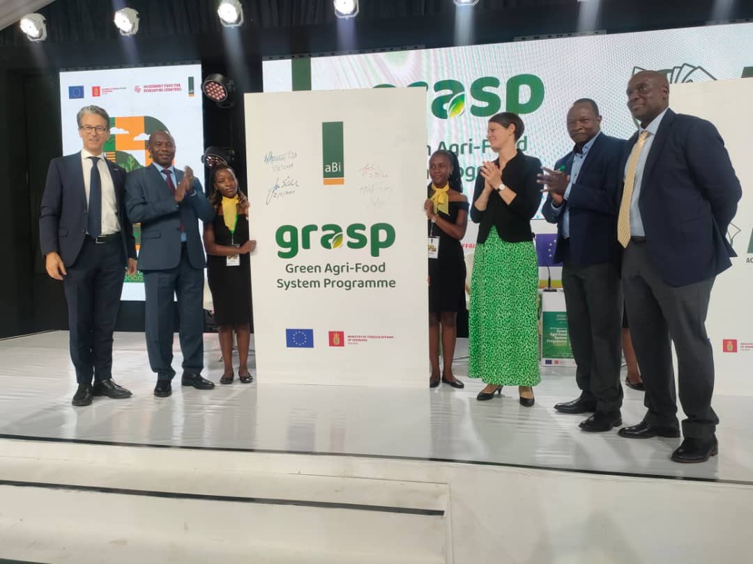Our Ambassadors @JanSadek & @DKAmbUganda were delighted on behalf of #TeamEurope to launch the 🇪🇺 🇩🇰 Green Agri-Food System Programme 2day with @aBiDevtFinance.The programme promotes #access2finance, #greentechnologies & solutions & will bolster resilience to #climatechange in 🇺🇬