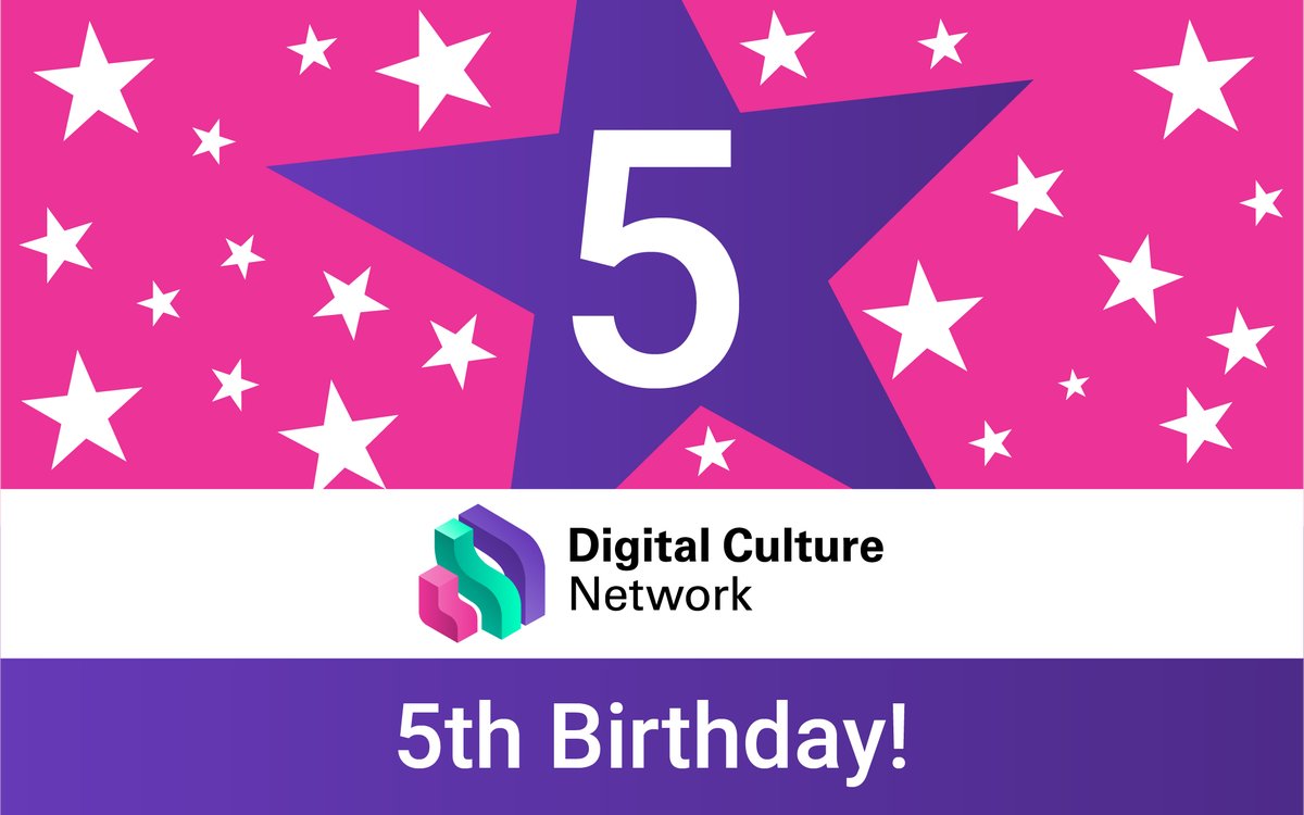 🚀 Celebrating 5 incredible years of the Digital Culture Network! This year alone, we've delivered over 2000 support sessions. Here's to empowering more creative minds! #DigitalExcellence #5thBirthday