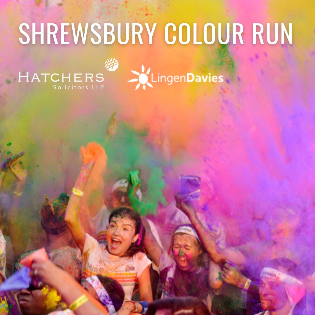 The Shrewsbury Colour Run takes place this Saturday, 4th May! This is a fun-filled summer event hosted by @LingenDavies Cancer Fund, and we’re sponsoring one of the colour stations! 🎨✨

There are still spaces to join the 1pm run 👉 lingendavies.co.uk/news-events/ev…

❤️🧡💛💚💙💜