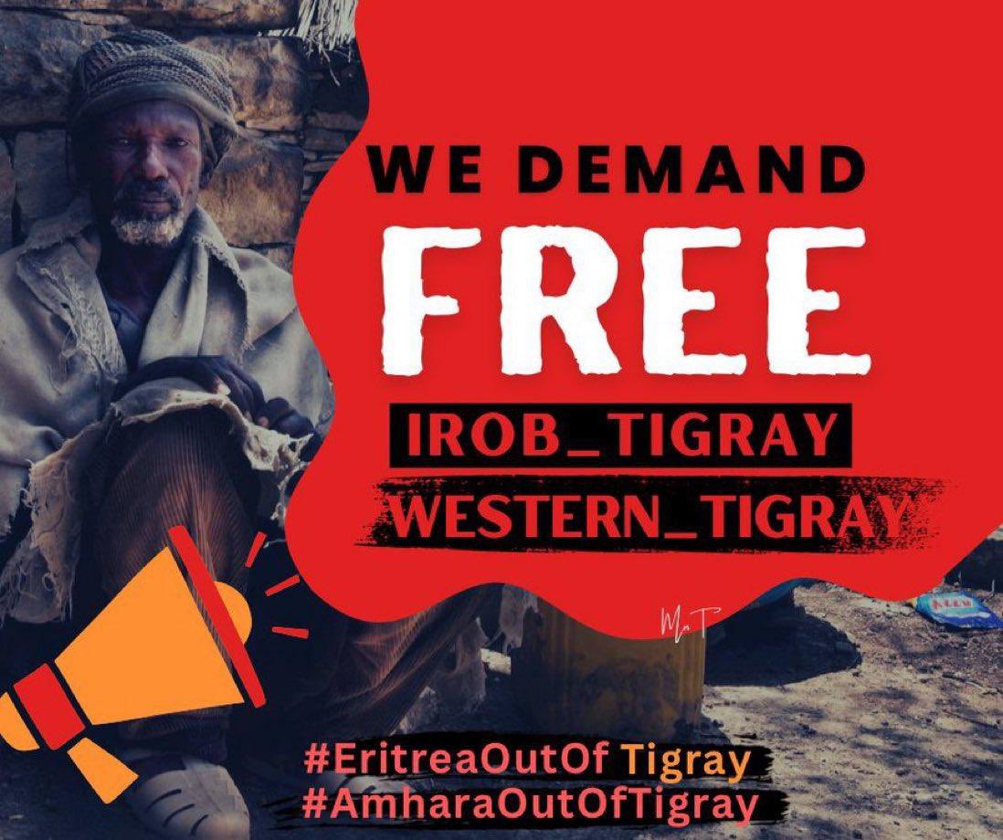 📢 Asyou been advocating for #FreeIrob & #Kunama they are at great risk of disappearing as people &being annexed as the world watches!
@UN_HRC @BBCWorld @SecBlinken
 #StopTheAnnexationOfIrob #Kunama
#EritreanTroopsOutOfTigray
#UpholdPretoriaAgreement
@UNEP @UN @hrw @getish_desta