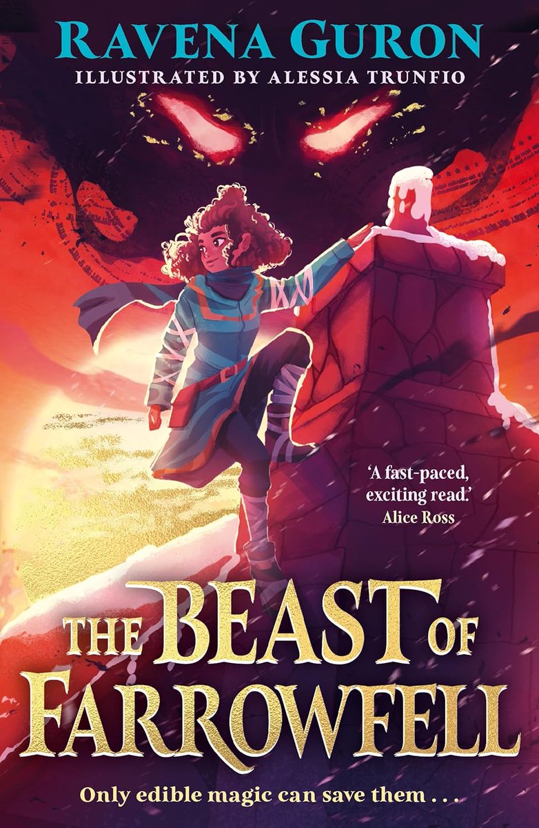 Welcome back to @RavenaGuron & @AlessiaTrunfio’s #TheBeastofFarrowfell set in a delicious fantasy world where edible magic is a hot commodity @BethLouC @FaberChildrens pamnorfolkblog.blogspot.com Review also @leponline later this week!