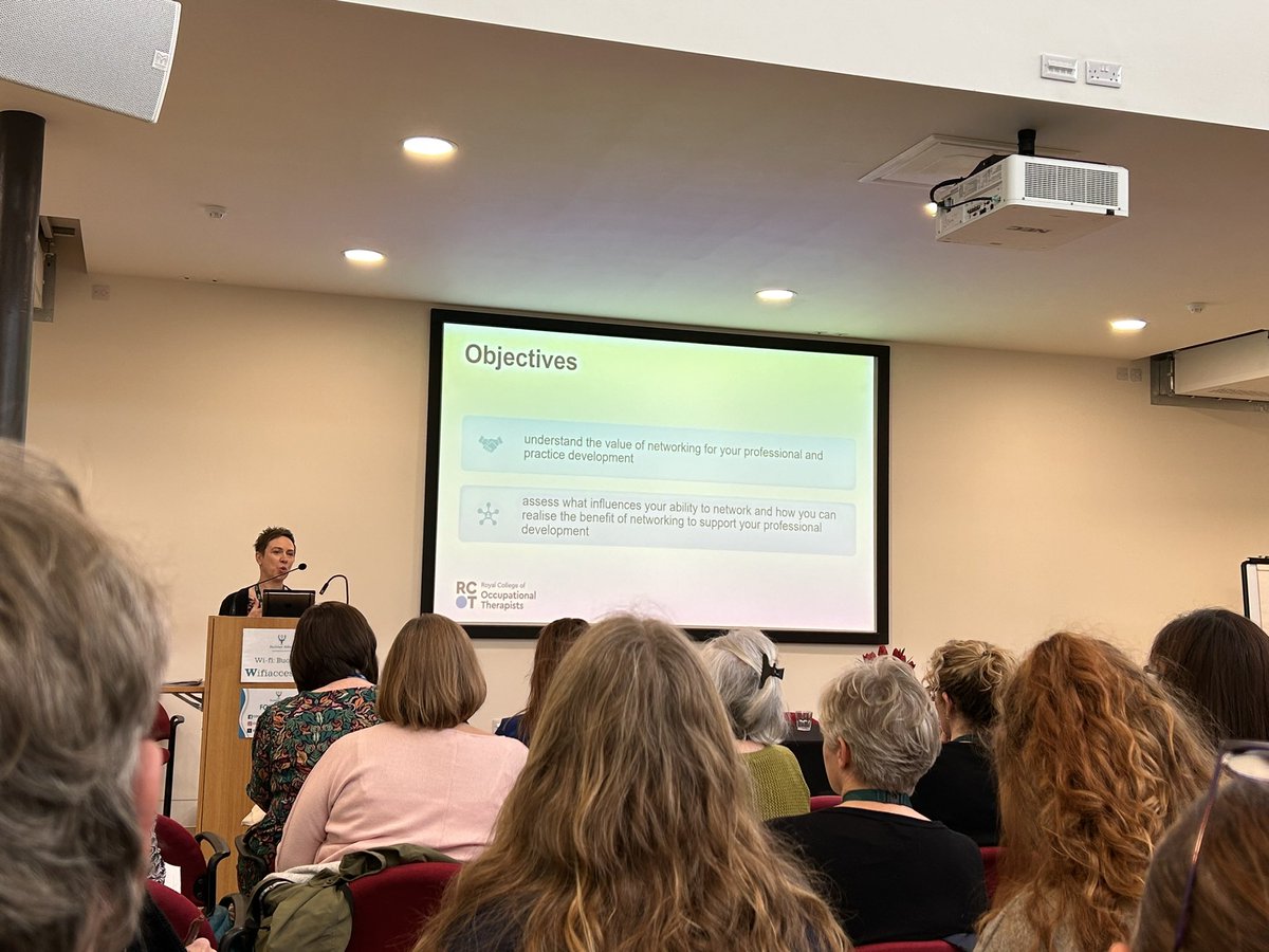 RCOT South West (@rcotsouthwest) on Twitter photo Now we have Dr Nikki Daniel’s talking about networking and connections <a href="/theRCOT/">Royal College of Occupational Therapists</a> Now we have Dr Nikki Daniel’s talking about networking and connections <a href="/theRCOT/">Royal College of Occupational Therapists</a>