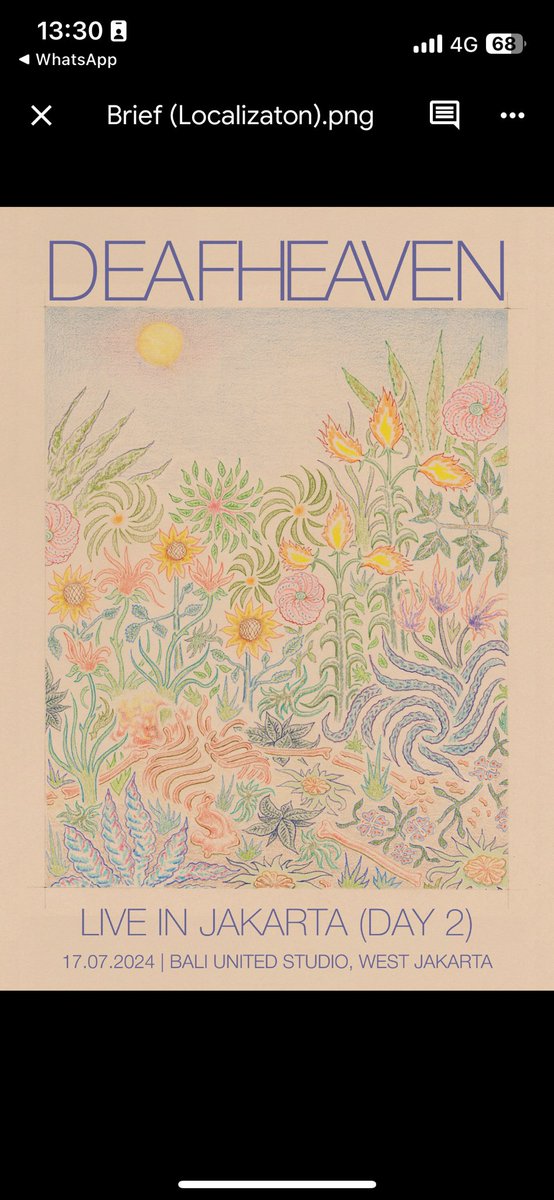 Deafheaven will perform back to back in Jakarta. We are now selling the tickets to our second show in Bali United Studio, West Jakarta. 

Last chance to secure your tix here: id.bookmyshow.com/events/DHLIDAY2