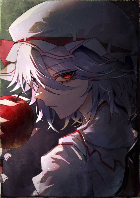 「apple red eyes」 illustration images(Latest)
