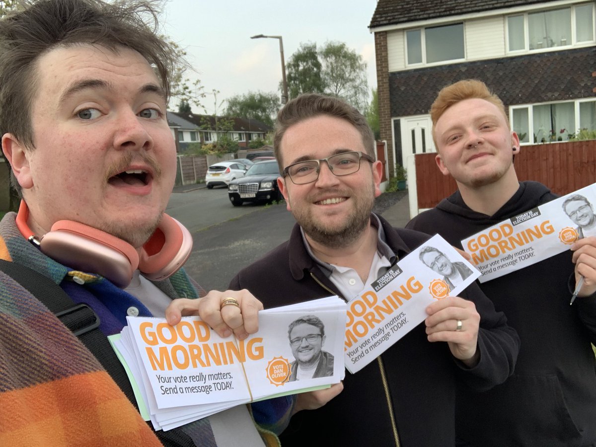 Good morning, all! Happy polling day. Let’s go get some Lib Dem’s elected. 💪