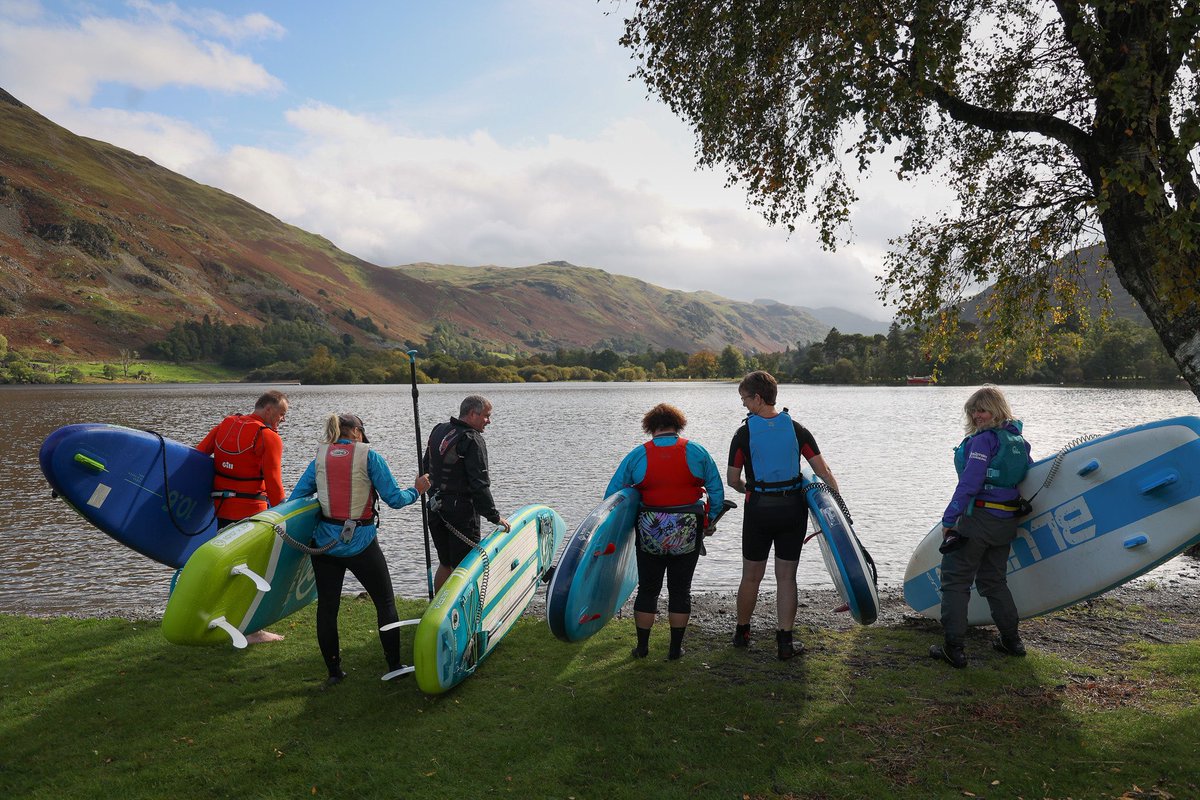 Happy publication day to #SUPTheLakeDistrict! 🌿 My love letter to the #LakeDistrict & the #paddleboarding community. 💛 From my 1st lesson on #Derwentwater in September 2016 #SUP & writing have changed my life. Thank you @kirstyreade @VertebratePub for believing in me!