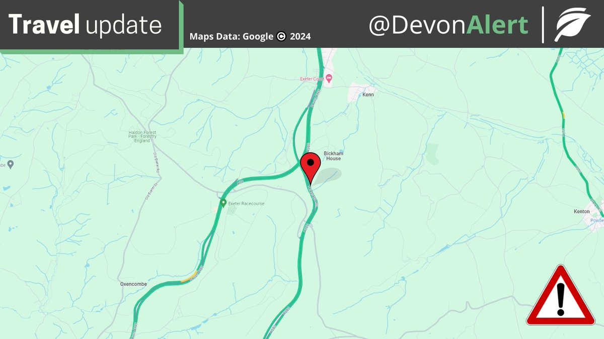 #Devon We have received reports of a large amount of surface water on the A380 at Telegraph Hill - please ensure you drive to the conditions and leave extra time for travelling this morning. SH @StagecoachSW @BBCDevon