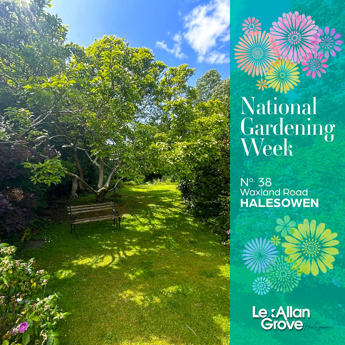 🌸 #NationalGardeningWeek - Day 4 🌳
🌷 Today we take a look at the beautiful, private gardens at No. 38 Waxland Road in #Halesowen 🌿
🌱 Wonderful, mature borders that make this garden an oasis of calm 🏡
#EstateAgents #Property #westmidlands #Birmingham
lexallan.co.uk/property/2-bed…