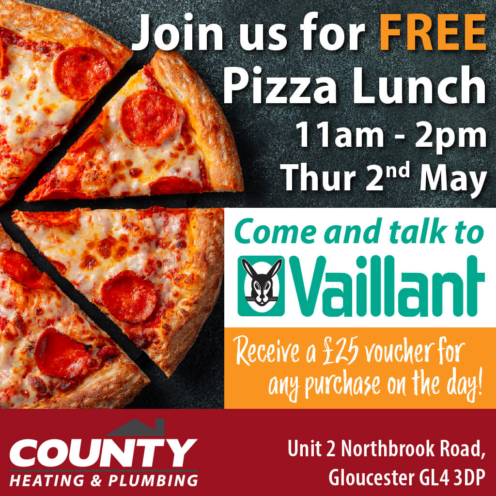 It starts at 11!!!!!!
countyonline.co.uk/branches/glouc…

#vaillant #freepizza #countygroupuk