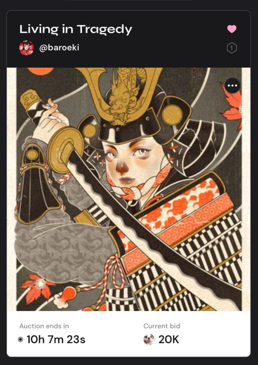 AUCTION UPDATE!💮

10 hours left

current bid 20K $LSP 
by <a href="/Smell_Dawg/">Smell Dawg</a> 💥

free to check and there is still time to join the auction🙏🏼