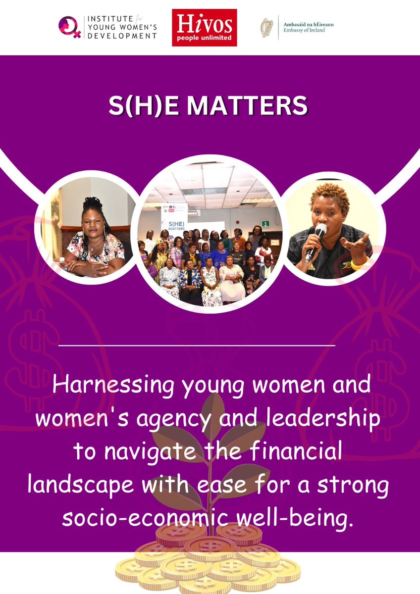 Women's Economic Empowerment 
#SHEMATTERS
@glanyline @HivosWiL @lucyMampofu @LMatibenga @NLikiripa @TinodahC @DivineNdhlukula @lilomatic @carolmakanaka