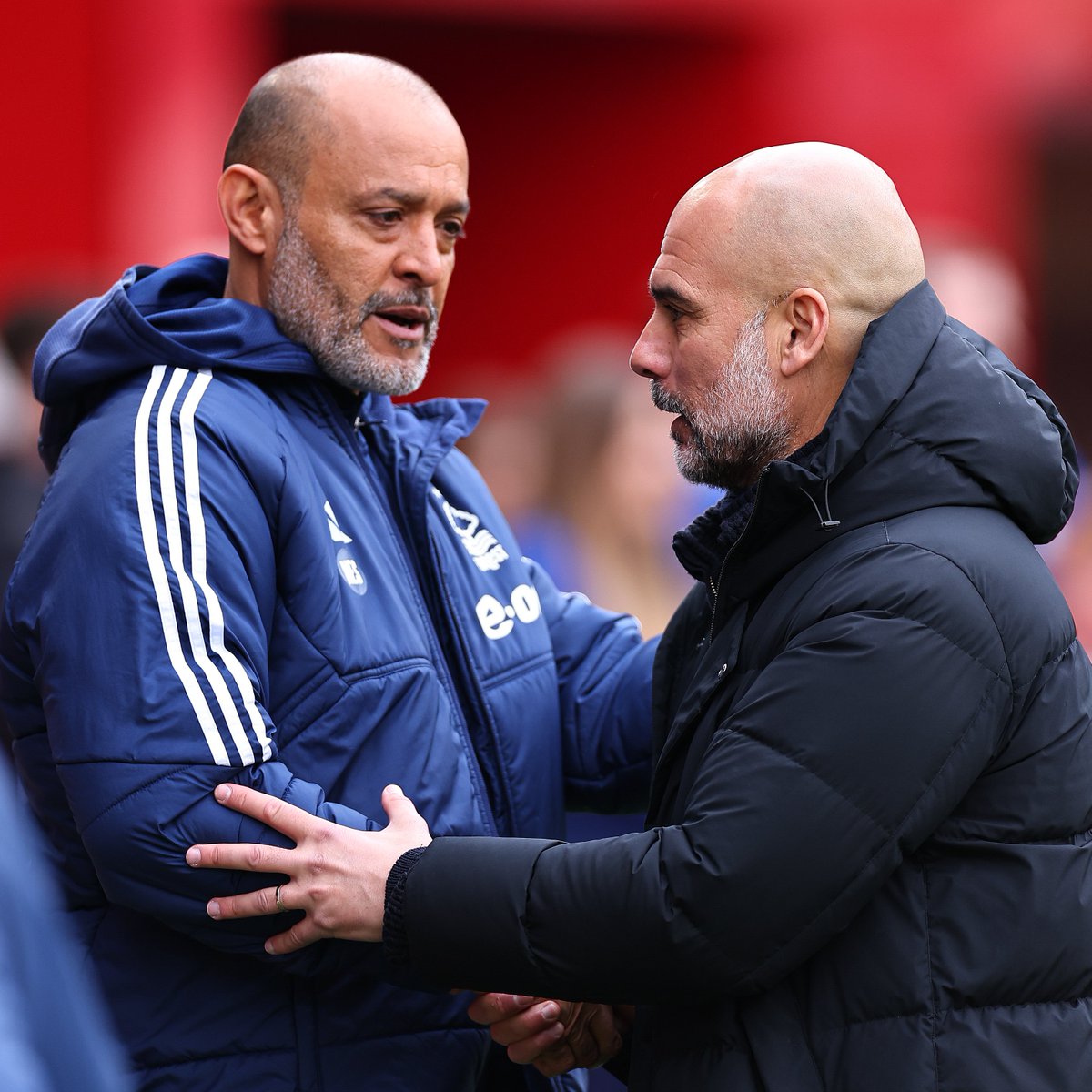 Teams to outshoot a Pep Guardiola side both home & away in the same season (league only) 

Real Madrid 09/10 ⚪️
Nottingham Forest 23/24 🤯

Via @OptaJoe