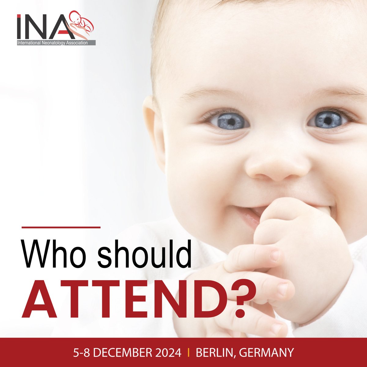 🌟 Who Should Attend INAC2024 and why? 🌟 👩‍⚕️ Neonatologists 👨‍⚕️ General Paediatricians 👩‍⚕️‍ Neonatal Nurse Practitioners 👩‍⚕️‍ Neonatal Intensive Care Nurses 👩‍⚕️‍🔬 All Clinicians in New-born Care And more... Join us at INAC2024! 🚀👶💡