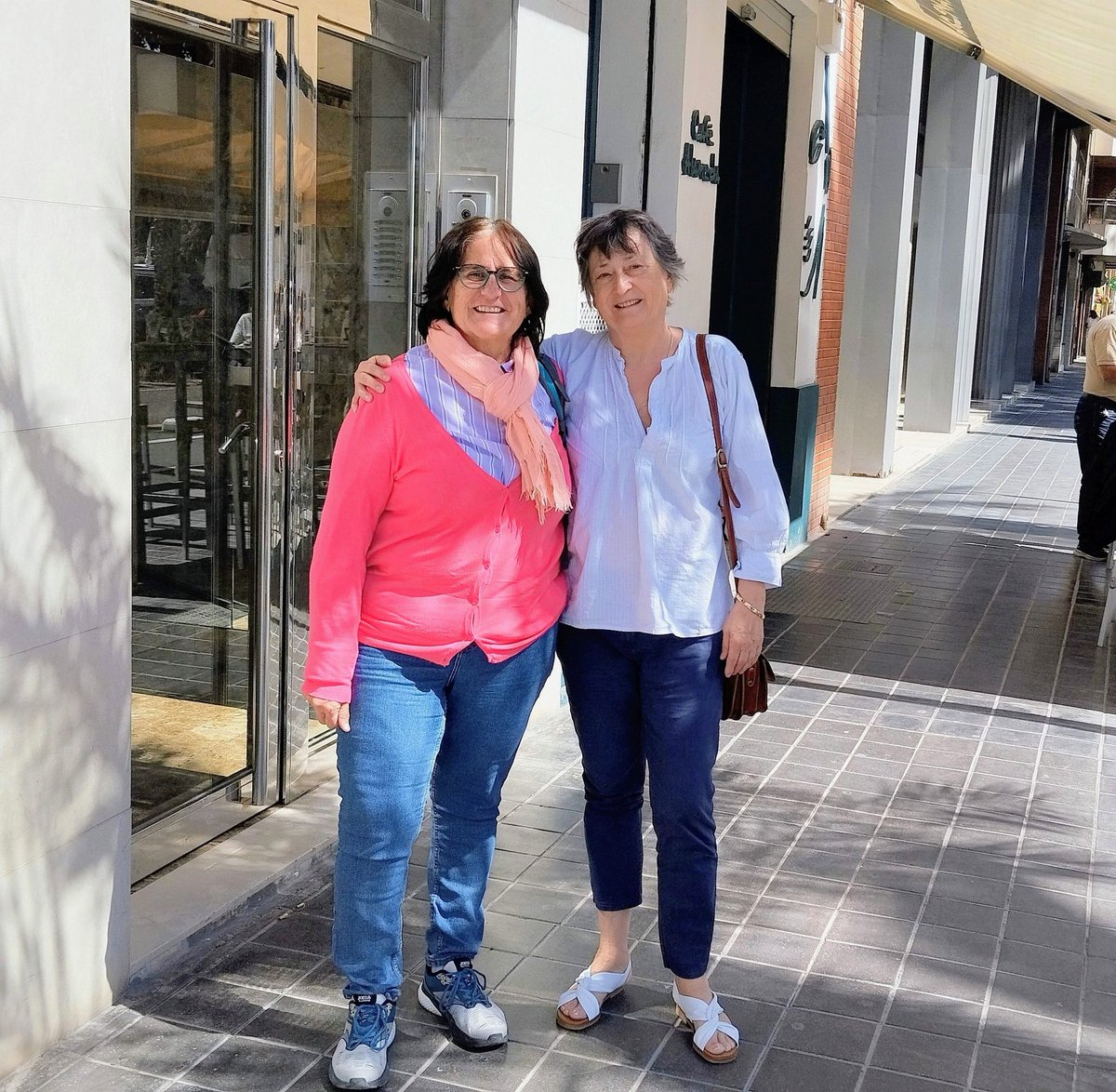 Después de dos años, reencuentro en valencia con Evelyna Doseva de Bulgaria, mujer comprometida con el mar, gracias a @UN_FAO_GFCM por presentarnos en Roma.@AfammerValencia @mbernal_GFCM