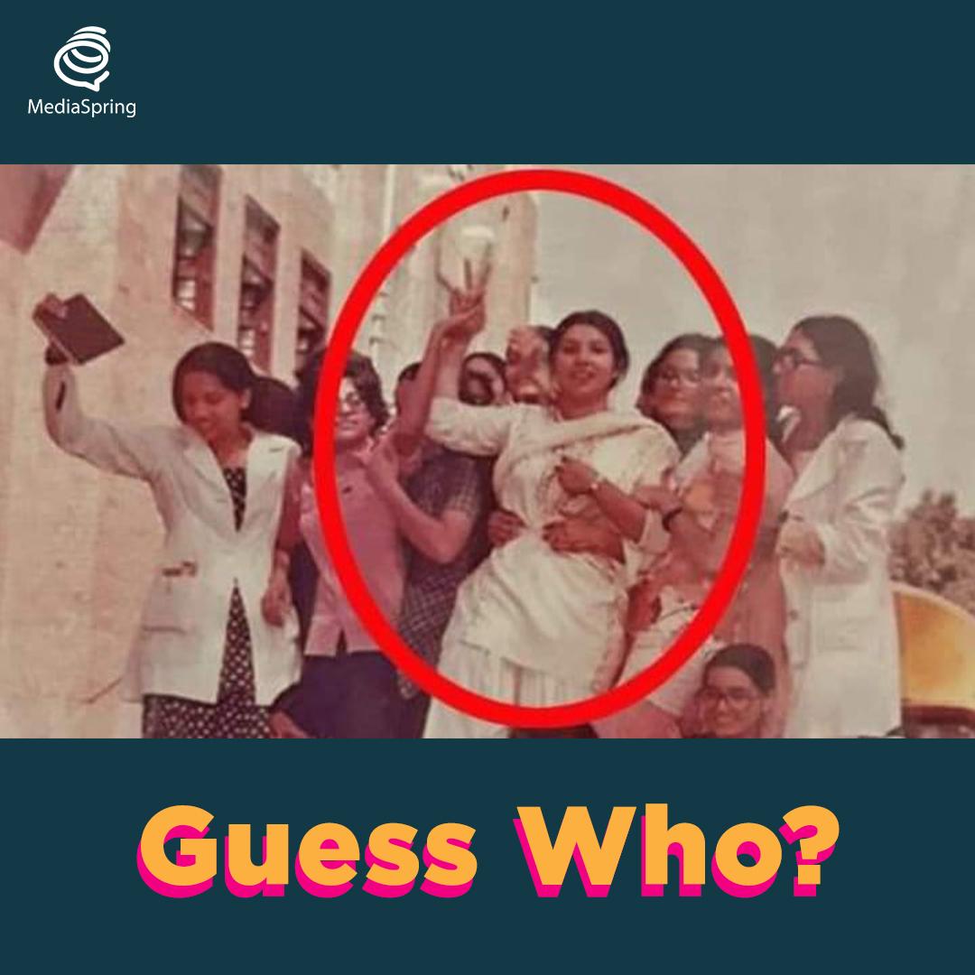 Can you guess the personality highlighted in this picture? #GuessWho #Pakistan #MediaSpringPK #Leader
