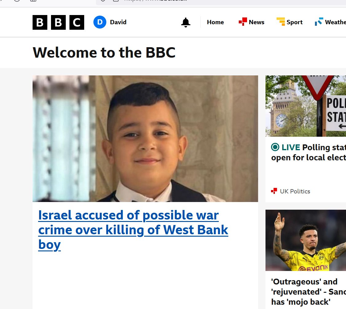The @bbcnews headline today... They ignored any evidence contradicting what they set out to find and then reached out to anti-Israel lawyers who said exactly what the BBC wanted them to say. On Israel, the BBC are no better than Al Jazeera. Amateur antisemitic hacks.