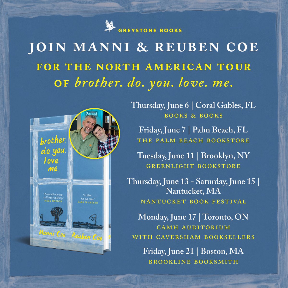 Not long now! 🇺🇸 🇨🇦 Publication Date is May 7th Here are the tour dates