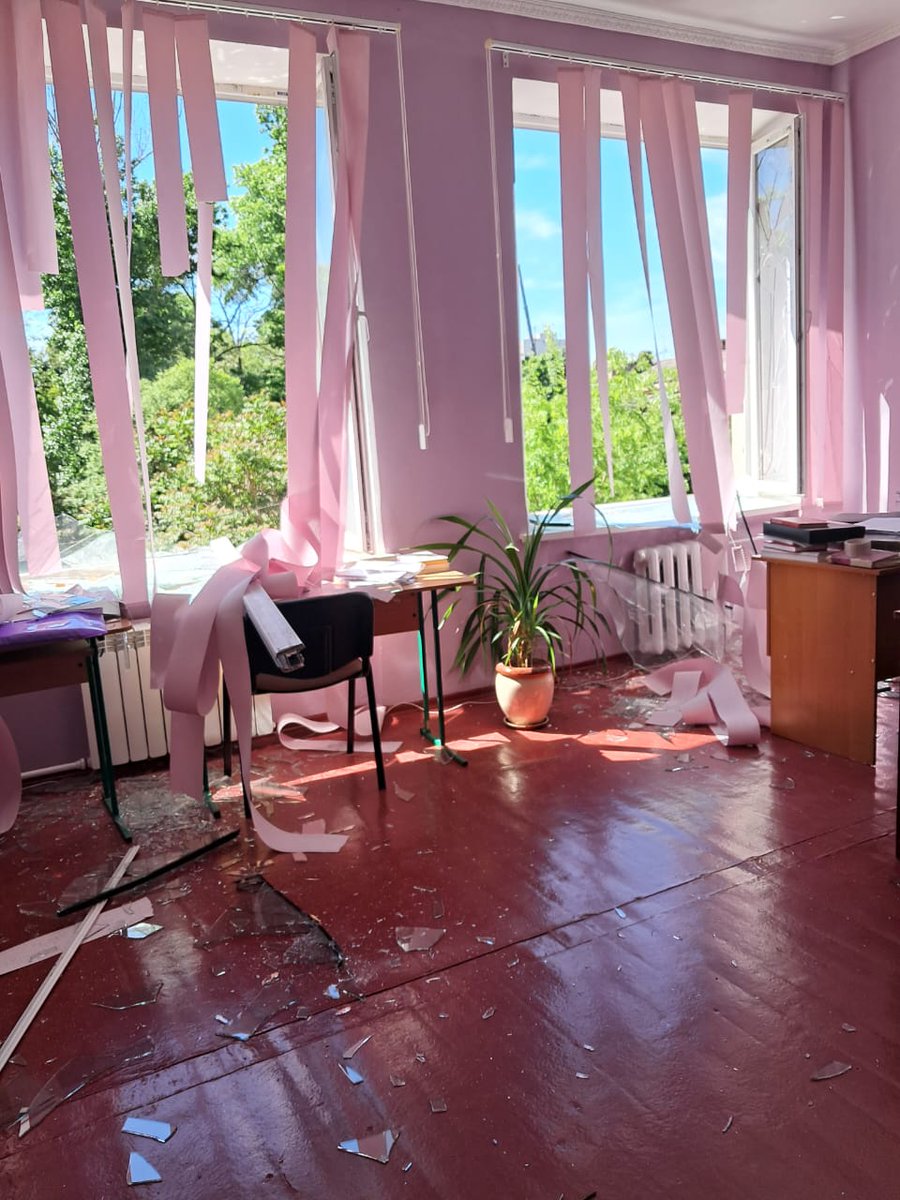 The worrying increase in attacks on education. 3 schools were damaged in #Odessa. In four months of 2024 minimum 89 schools sustained damage. IHL requires warring parties to refrain from attacking students, teachers, and their schools. Education is #notatarget.