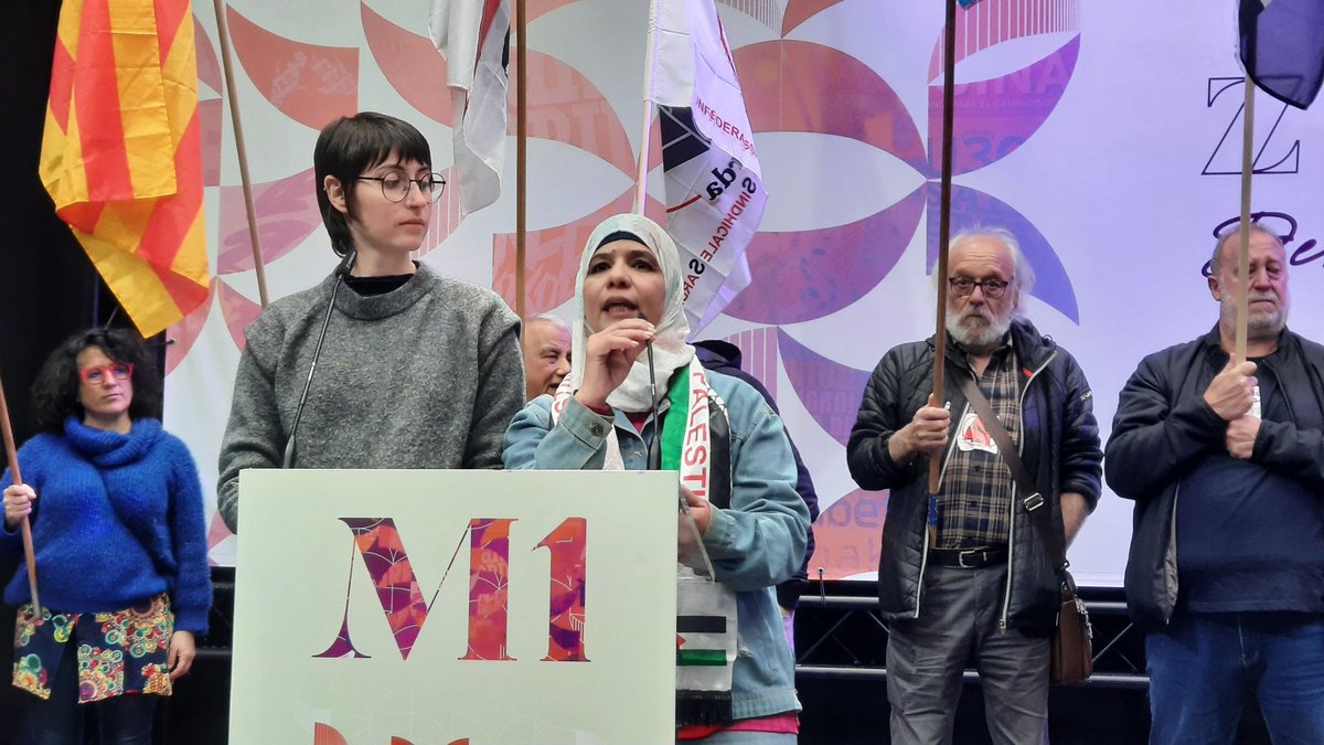 Yesterday @LABsindikatua claimed that is going to promote national and social liberation from trade unionism. General Secretary of @wftucentral1945, VGCL from #Vietnam, the NUPW from #Palestine and a large international delegation were present. #Zabaltzen #LABek50