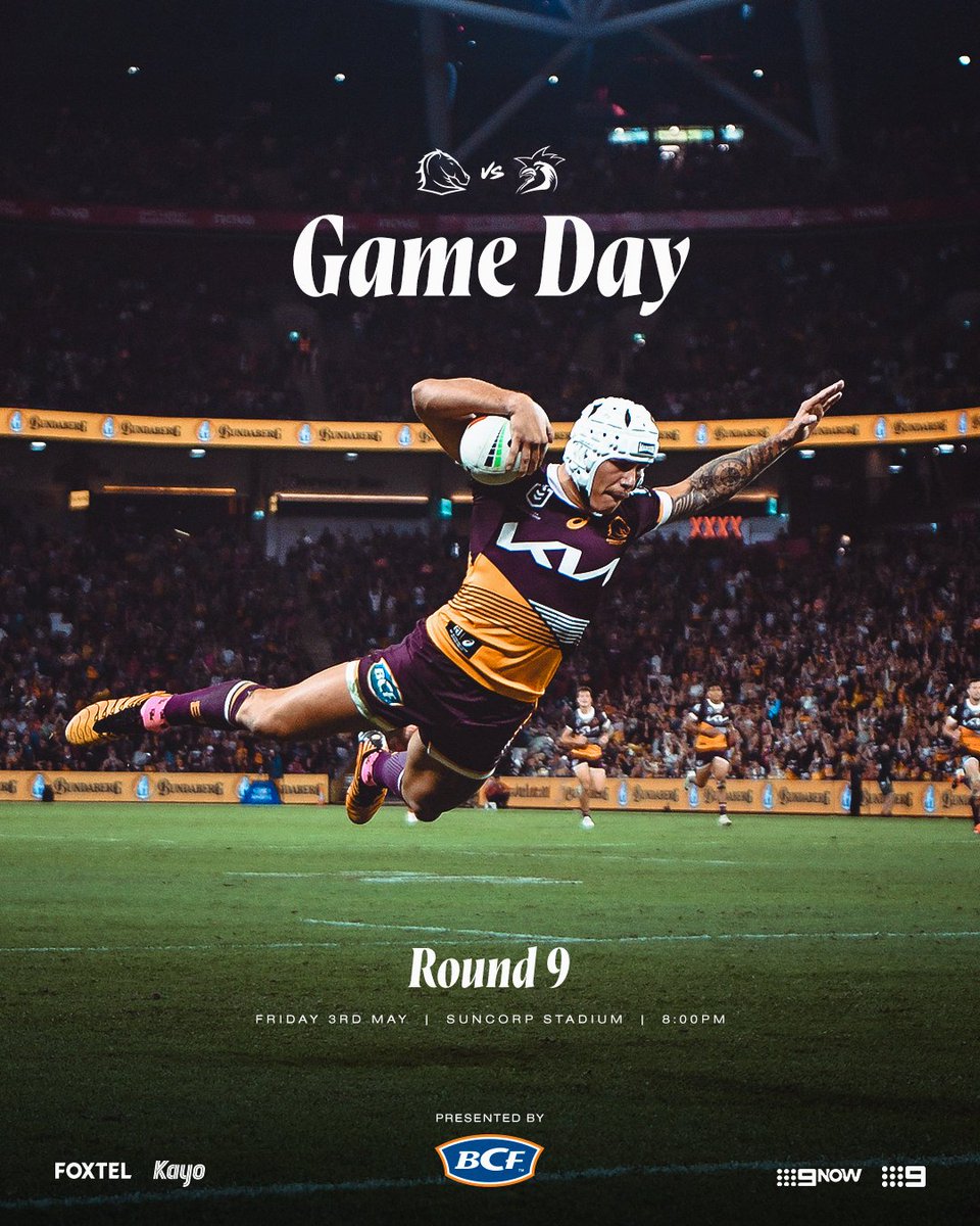 brisbanebroncos's tweet photo. 𝑭𝒓𝒊𝒅𝒂𝒚 𝒏𝒊𝒈𝒉𝒕 𝒇𝒐𝒐𝒕𝒚 😮‍💨 https://t.co/uH8Pd3Dmbk